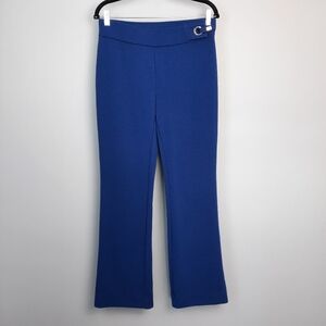 Chico's Light Navy Blue High Waisted Flare Leg Dress Pants size 6